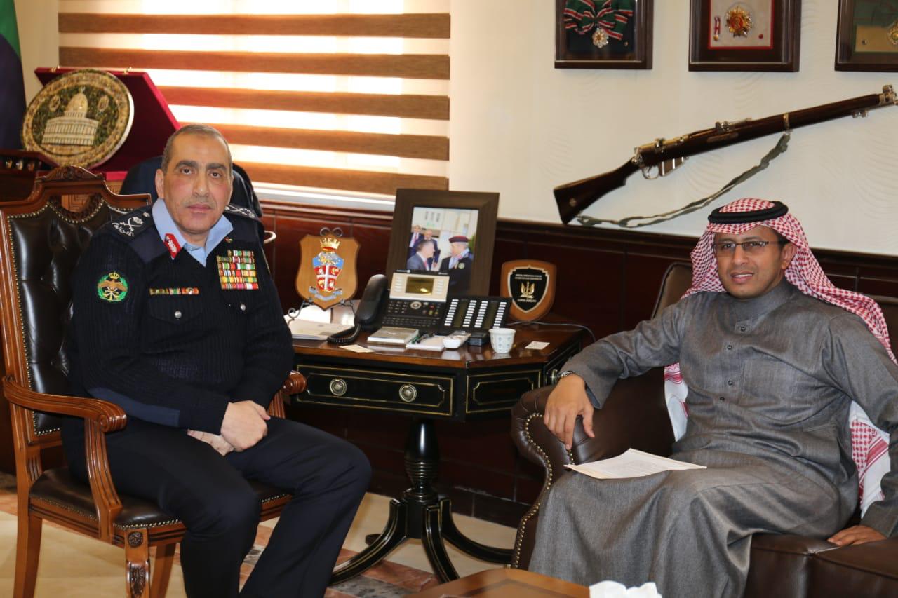 الحمود يبحث تعزيز التعاون مع جهاز