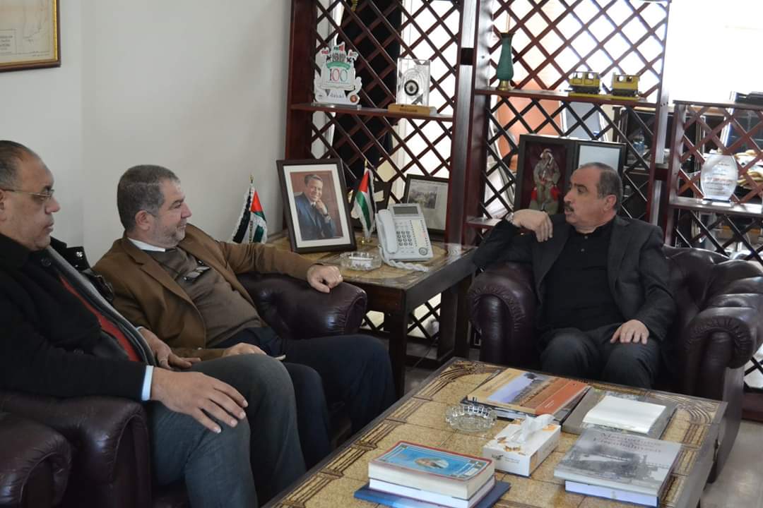 اللوزي يستقبل سعادة رئيس بلدية الزرقاء