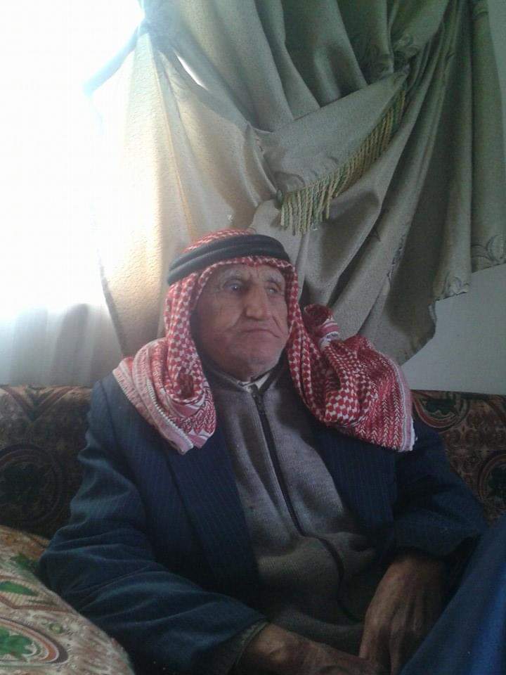 أكبر معمر ببلدة دير السعنة في