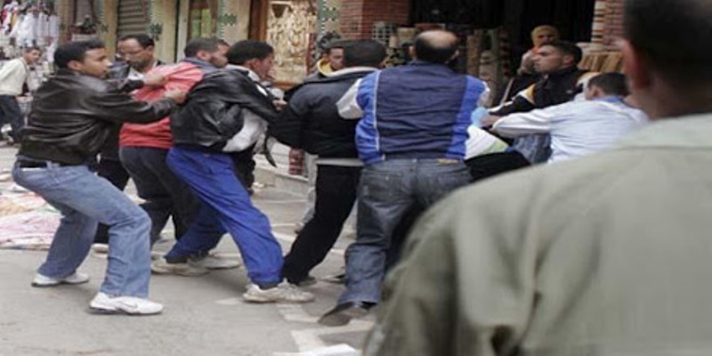 مشاجرة عنيفة في وسط البلد: إشهار