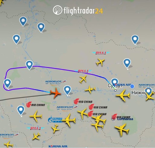 بعد محاولة تغيير مسارها إلى كابول