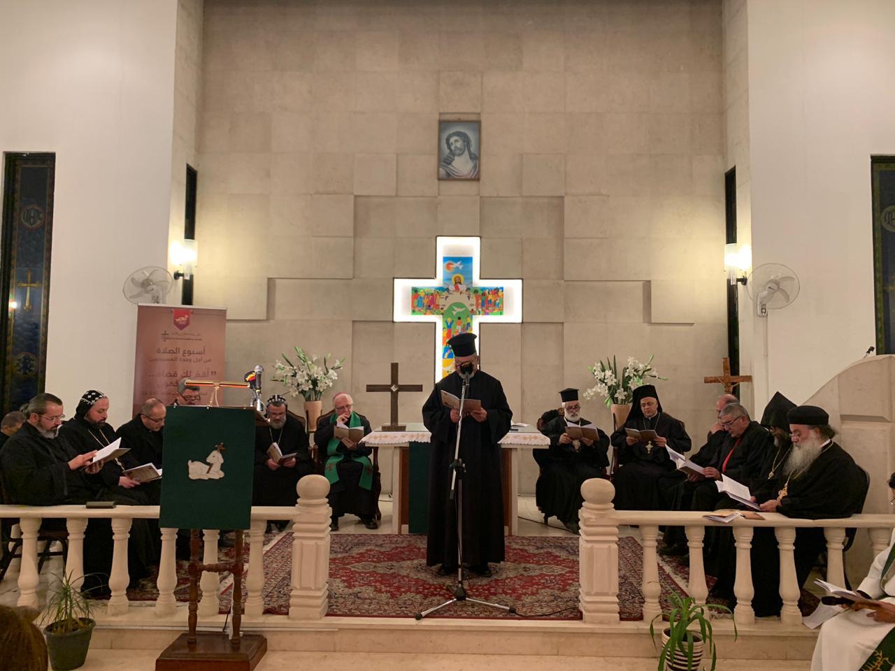 الكنائس المسيحية في الاردن تحيي صلاة