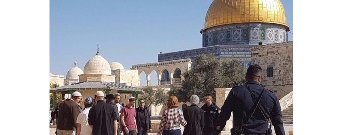 131 مستوطنا يقتحمون المسجد الأقصى (صور