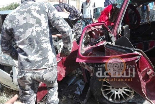 5 إصابات بحادث تصادم بالعقبة