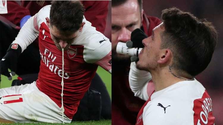 لماذا يتناول لاعب أرسنال ماء المخلل