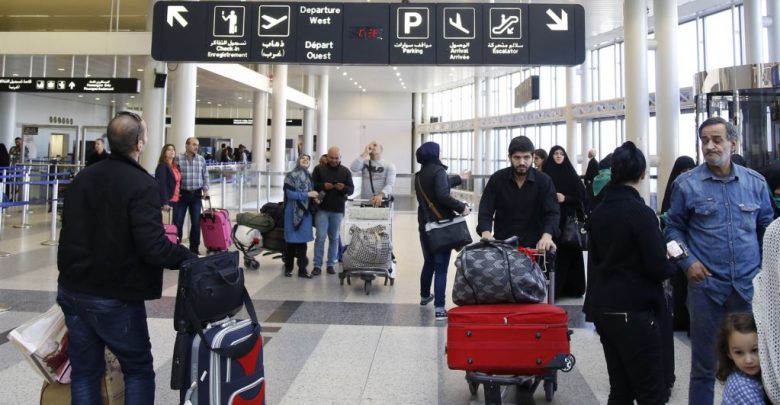 سوريون يقرصنون موقع مطار بيروت الدولي