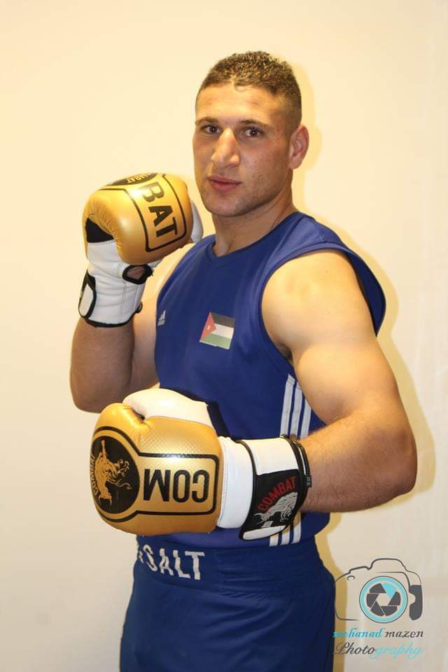 البطل الأردني أبو رمان يواجهة اليمني