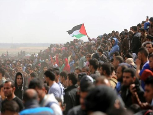 إصابة 14 فلسطينيا جراء اعتداء الاحتلال