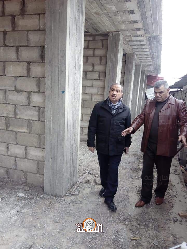 اللوزي يتفقد المرحلة الثانية من مشروع