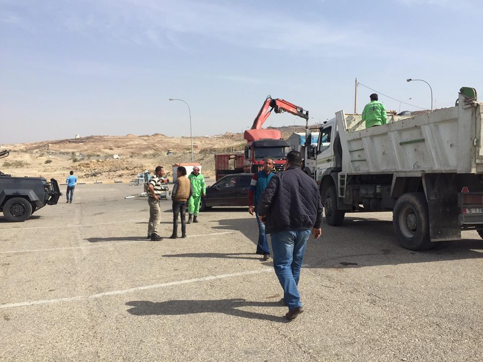 قبيل انعقاد القمة العربية.. ازالة أكشاك