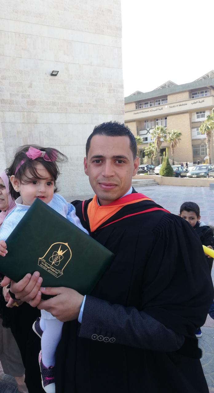 المهندس قتيبة الدرابسة مبارك التخرج