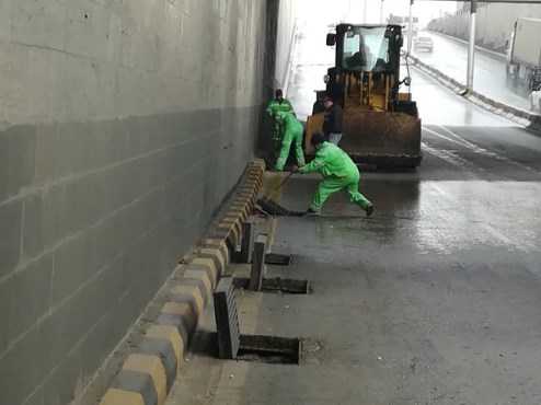 الأمانة تعلن حالة الطوارئ المتوسطة للتعامل