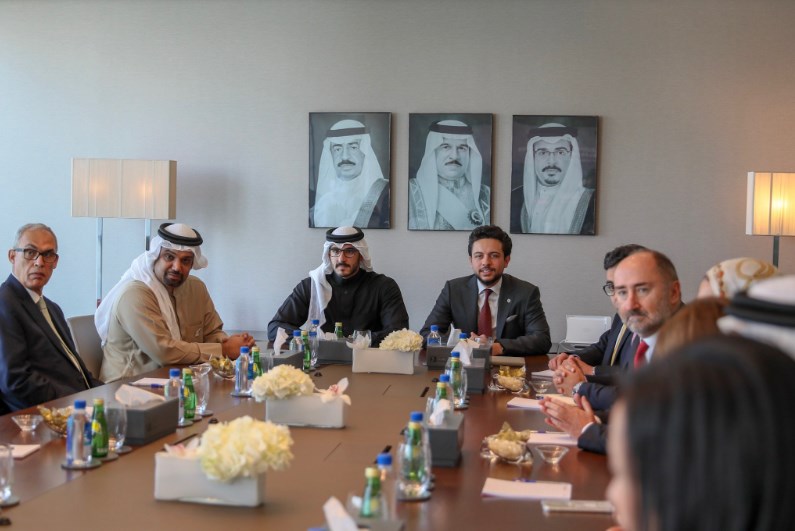 ولي العهد يزور مجلس التنمية الاقتصادية