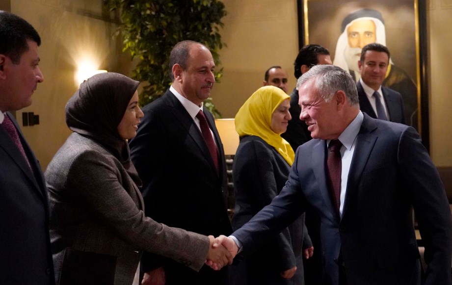 الملك يلتقي رئيس وأعضاء كتلة المستقبل