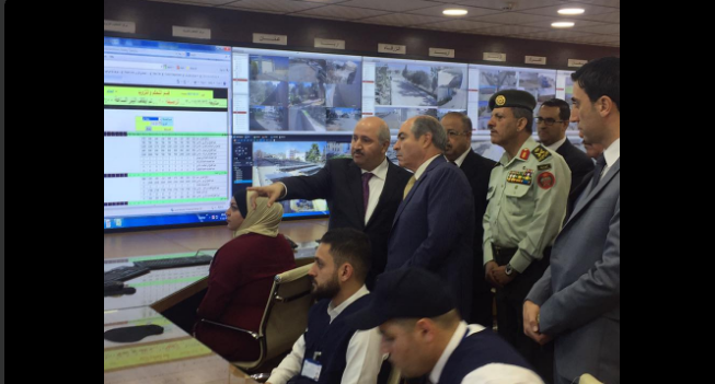 رئيس الوزراء يفتتح مركز السيطرة وادارة