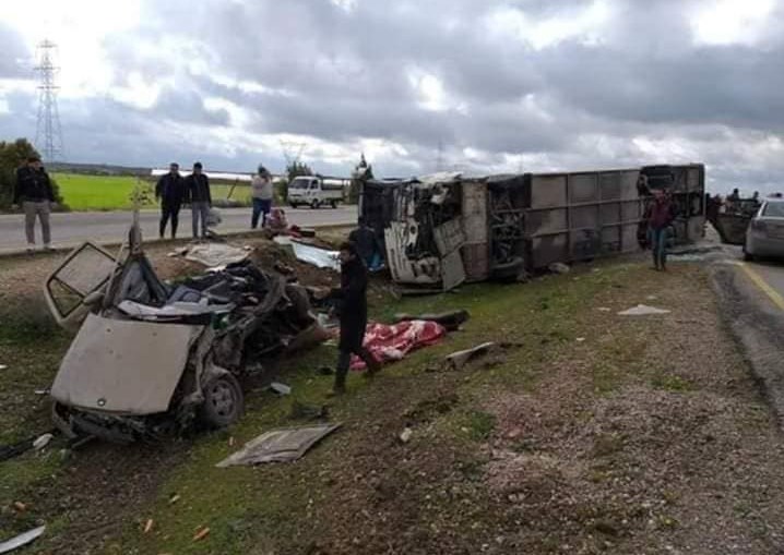 سوريا.. حادث سير يودي بحياة 26