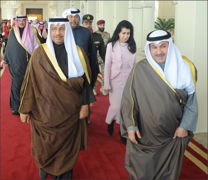 رئيس الوزراء الكويتي يصل إلى عمّان