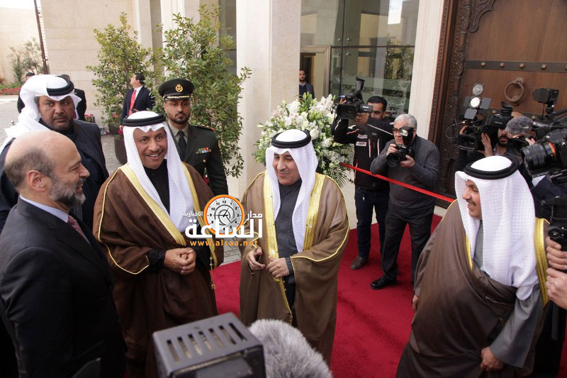 الرزاز والصباح يفتتحان مبنى السفارة الكويتية