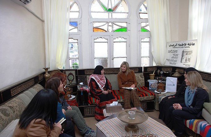 ملكة هولندا تزور مدينة السلط