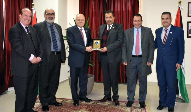 جامعة جدارا تزور اتحاد الجامعات العربية