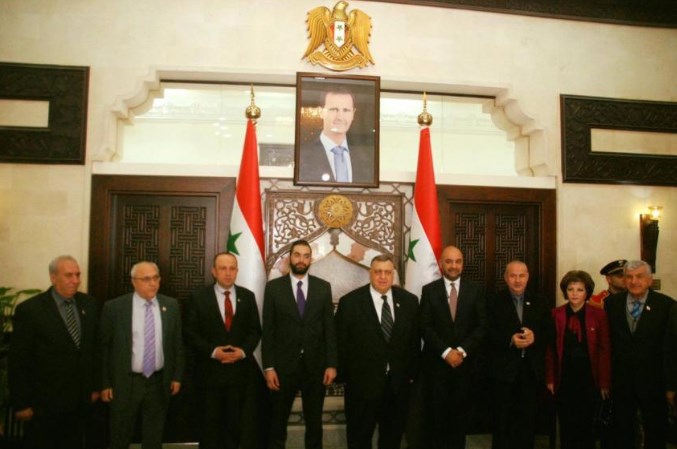 رئيس مجلس الشعب السوري يعد بحل