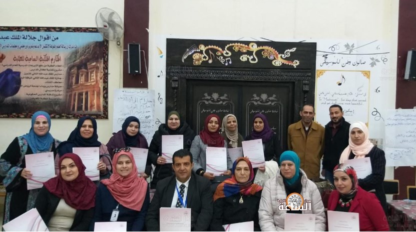 ورشة تدريبية بمدرسة تلاع العلي الثانوية