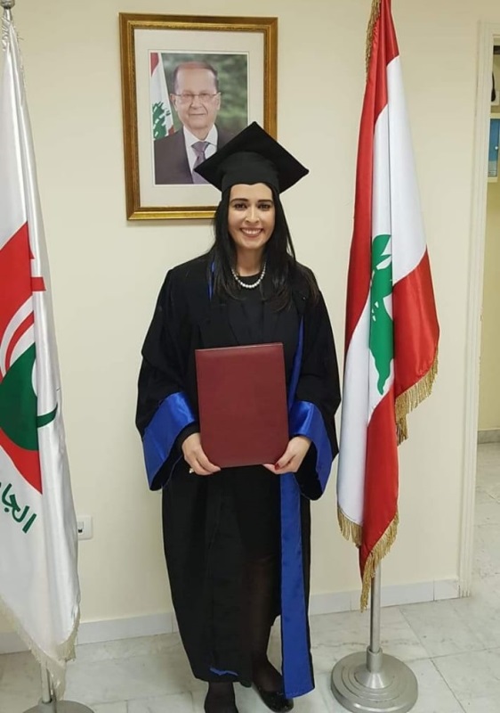 الدكتوراة اللبنانية بالإعلام لـ مارسيل جوينات