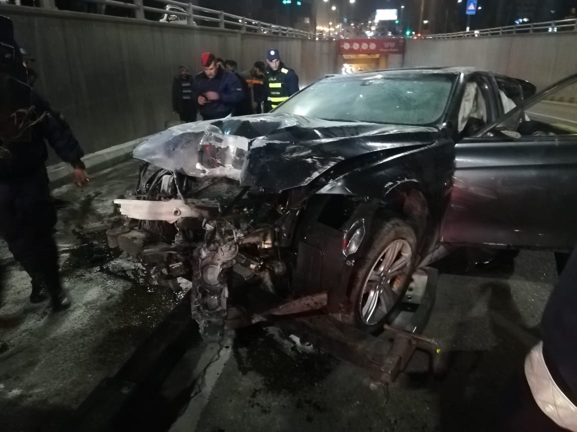 حادث مروع بين 5 مركبات داخل