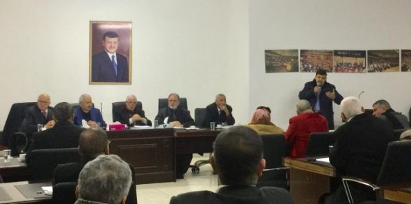 ارشيدات يترأس اجتماع المجلس المركزي لحزب