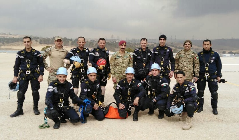 اختتام دورة الانزال من الطائرات العامودية