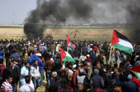 عشرة جرحى جراء اعتداء الاحتلال على