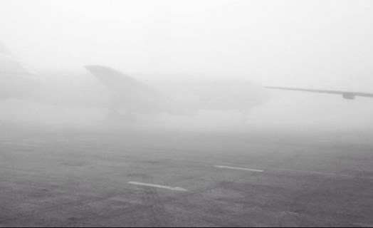 «الضباب» يتسبب بتأجيل وإلغاء رحلات الطيران