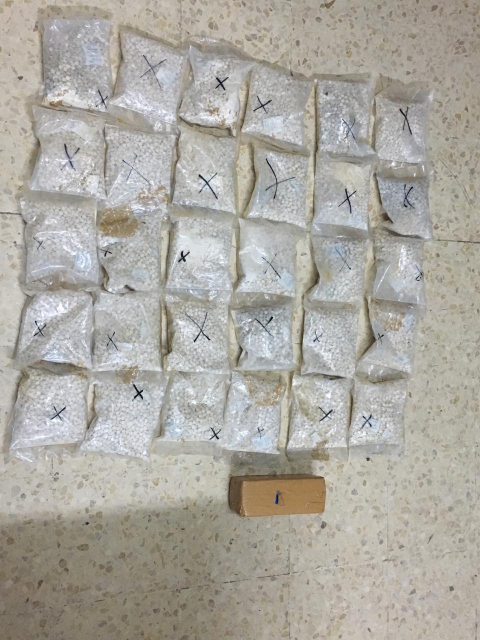 ضبط 60 الف حبة مخدرة و’هيروين‘