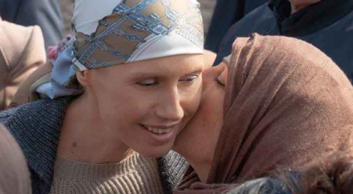 شاهد صور أسماء الأسد في آخر