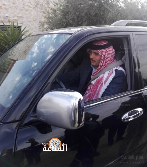 الأمير حمزة بضيافة المجالي في القصر