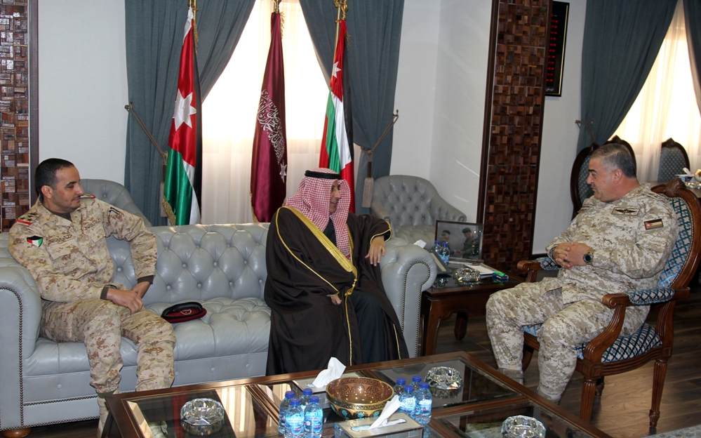 فريحات يستقبل السفير الكويتي