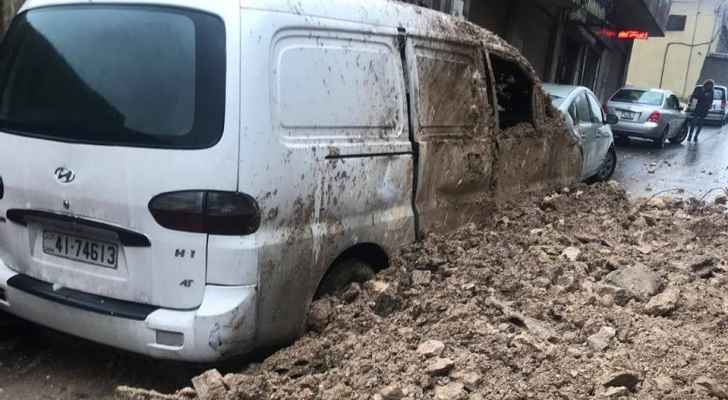 انهيار يغلق طريقا في الجوفة بالعاصمة