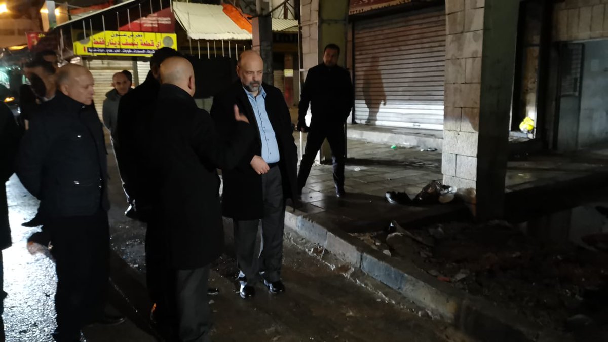 الرزاز عن التقصير بعد جولة وسط