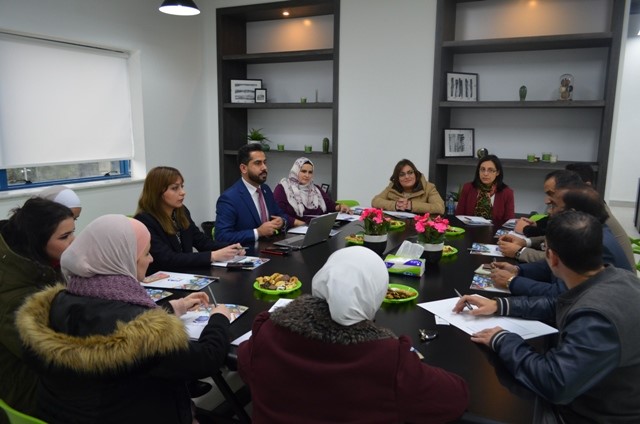 الاجتماع التعريفي الاول لمجلس حاضنة أعمال