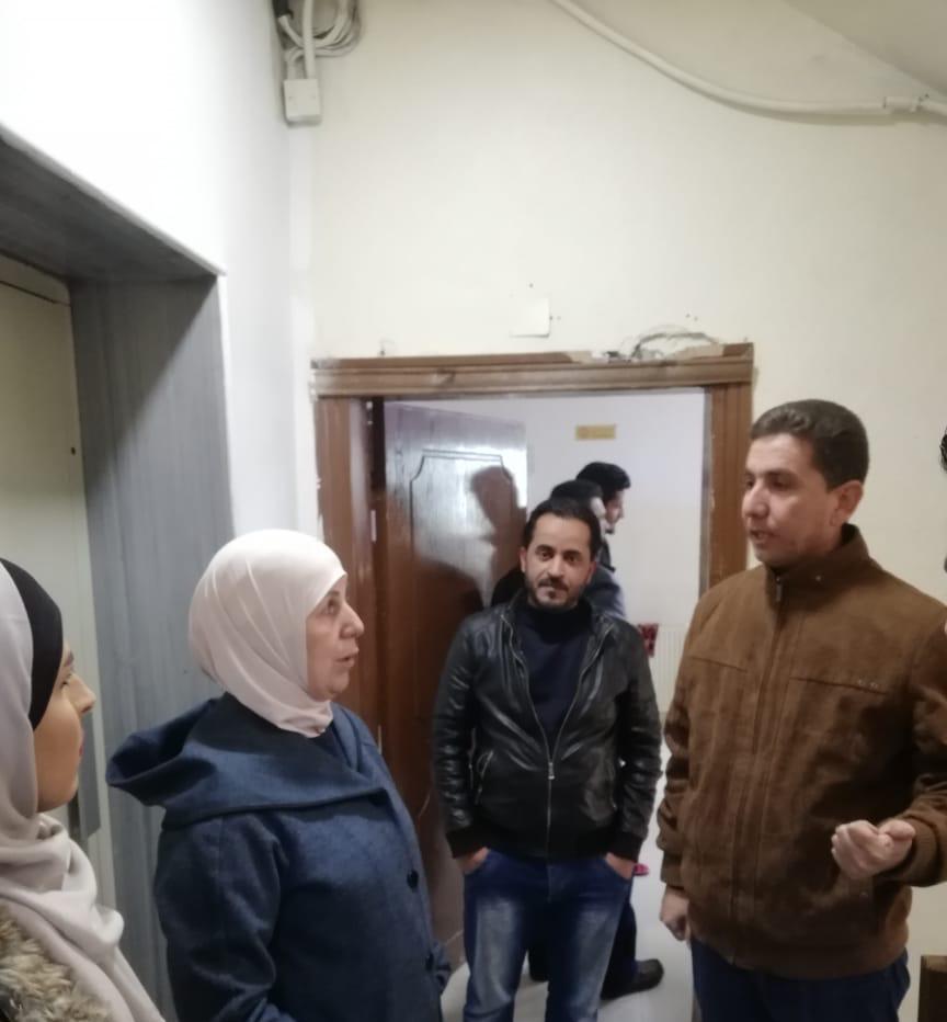 اسحاقات تتفقد دار رعاية الاطفال في