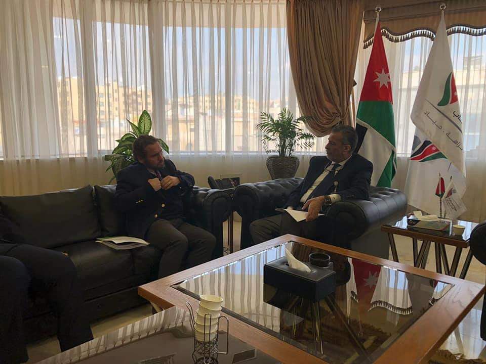 الأمير مرعد يبحث مع الكلالدة سبل