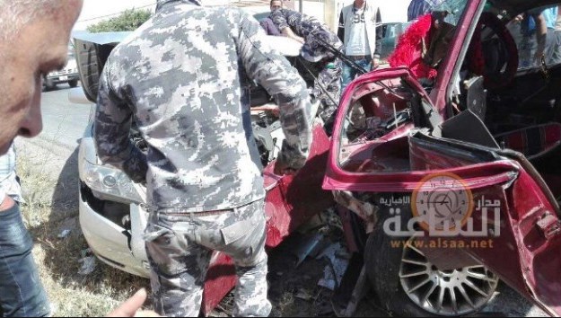 وفاة شخص بحادث تصادم في اربد