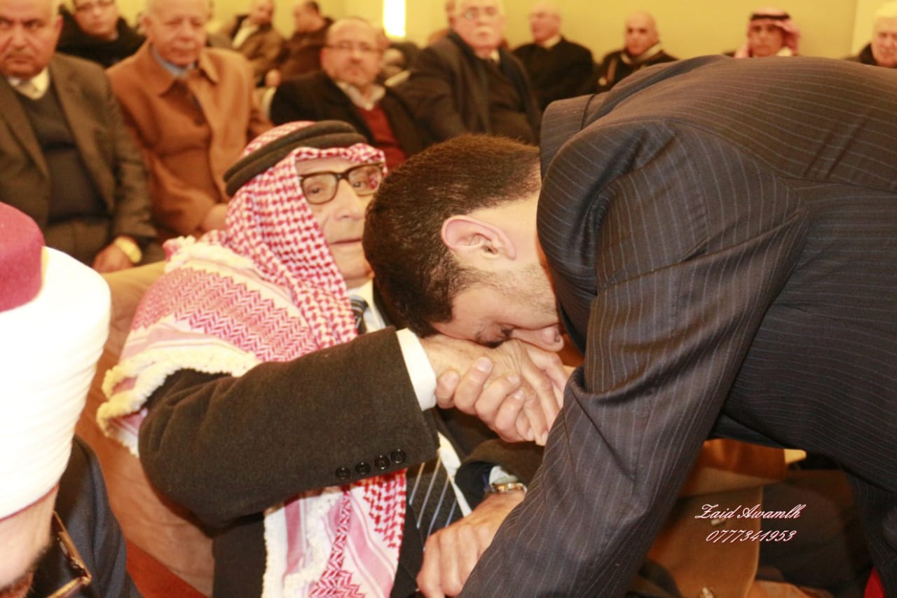 القاضي أكثم العربيات مبارك الخطوبة