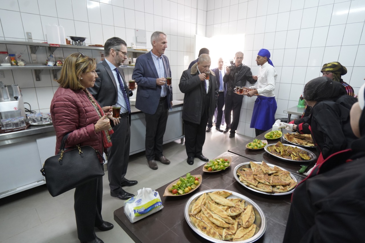 افتتاح توسعة مشروع بيت خيرات سوف