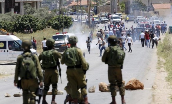 خمسة جرحى برصاص جيش الاحتلال الاسرائيلي