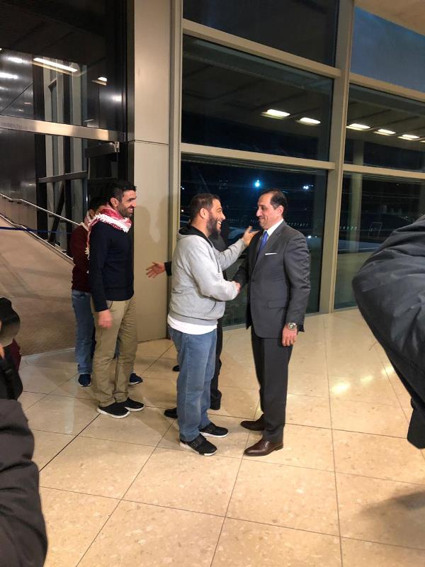 عودة ثلاثة أردنيين احتجزتهم إيران الى