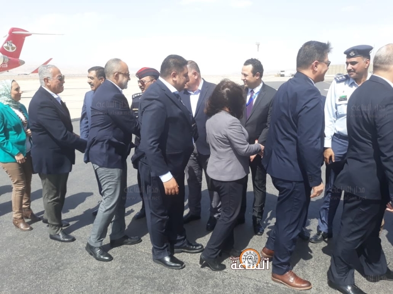 مطار الملك حسين بالعقبة يستقبل أول