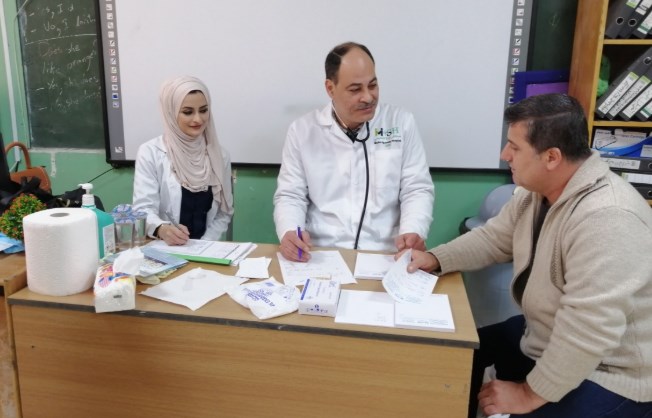 يوم طبي بمدرسة طلحة بن عبيد