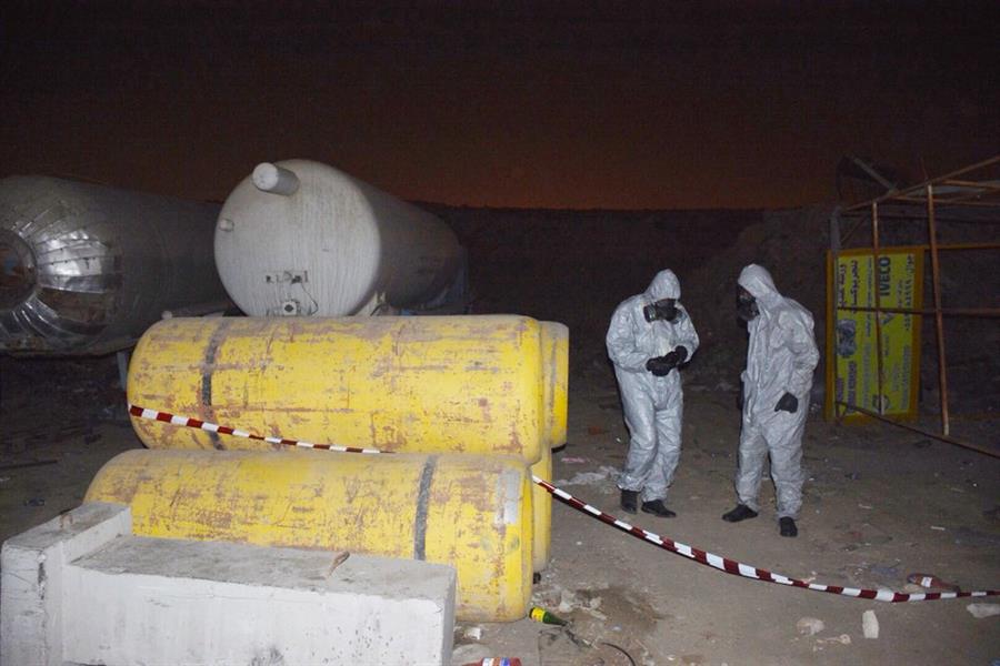 العراق: 110 مصابين بالاختناق