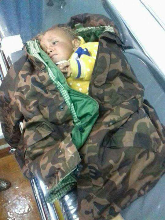 الصورة تتكلم.. جندي أردني يخلع بزته